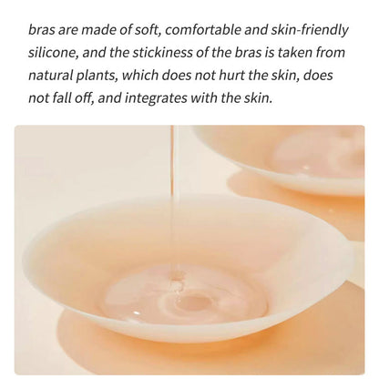 Self-Adhesive Silicone Nipple Covers