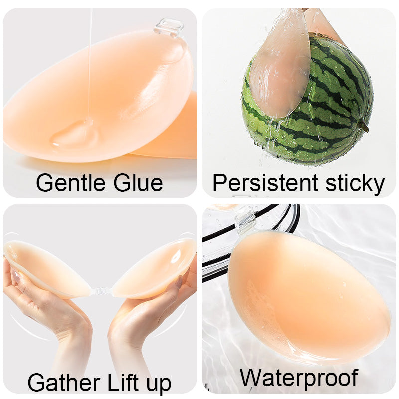 Silicone Adhesive Stick-On Bra