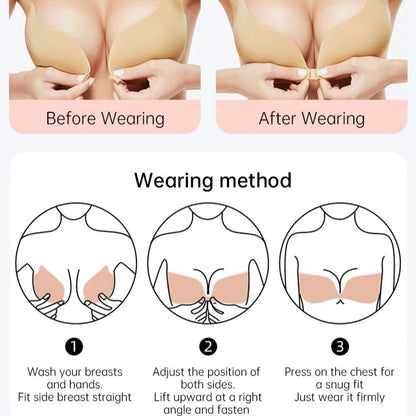 Wing Hook Adhesive Bra