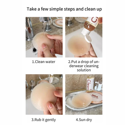 Self-Adhesive Silicone Nipple Covers