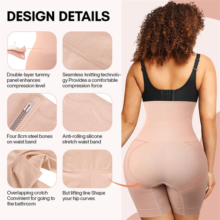 High Waist Shapewear Shorts