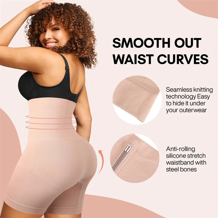High Waist Shapewear Shorts