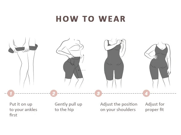 Mid-Thigh Bodysuit Shapewear