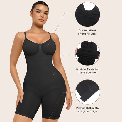 Mid-Thigh Bodysuit Shapewear