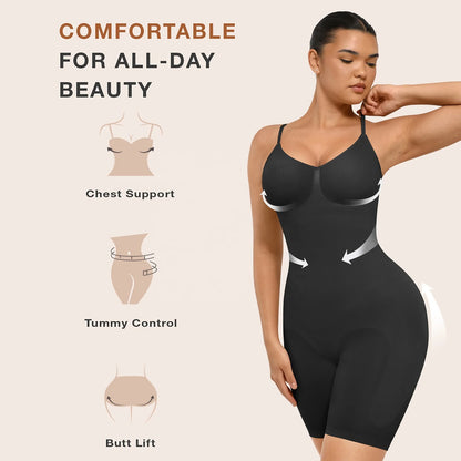 Mid-Thigh Bodysuit Shapewear