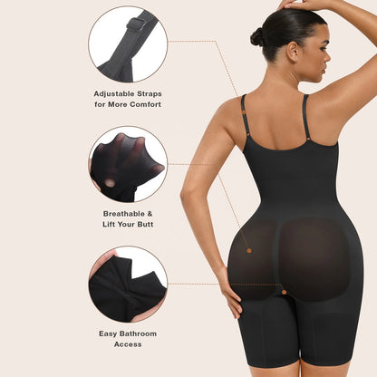 Mid-Thigh Bodysuit Shapewear