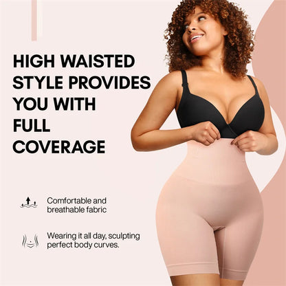 High Waist Shapewear Shorts