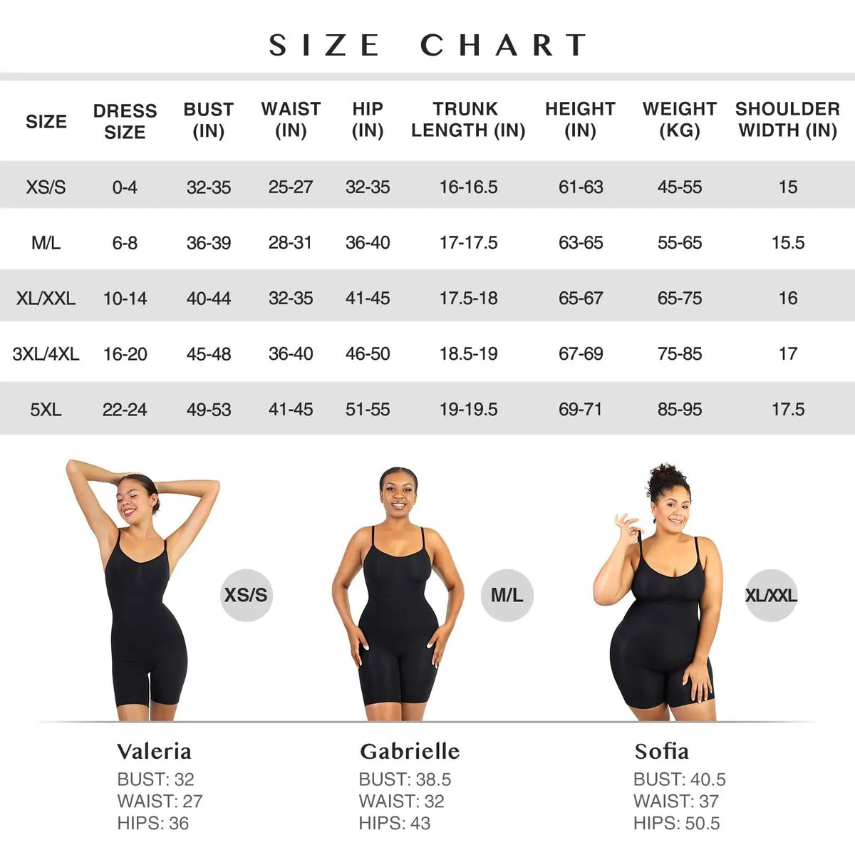 Mid-Thigh Bodysuit Shapewear