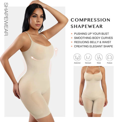 Mid-Thigh Bodysuit Shapewear