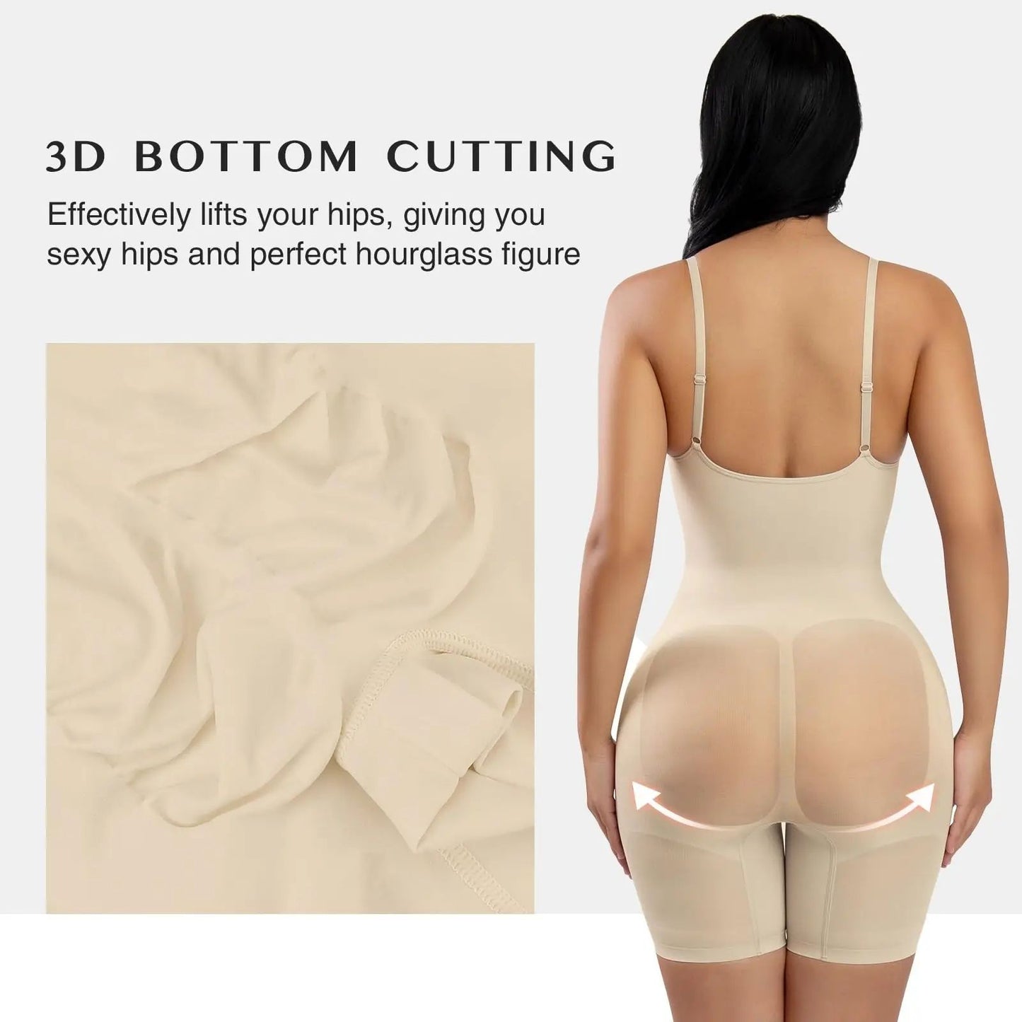 Mid-Thigh Bodysuit Shapewear