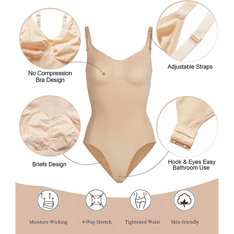 Thong Bodysuit Shapewear
