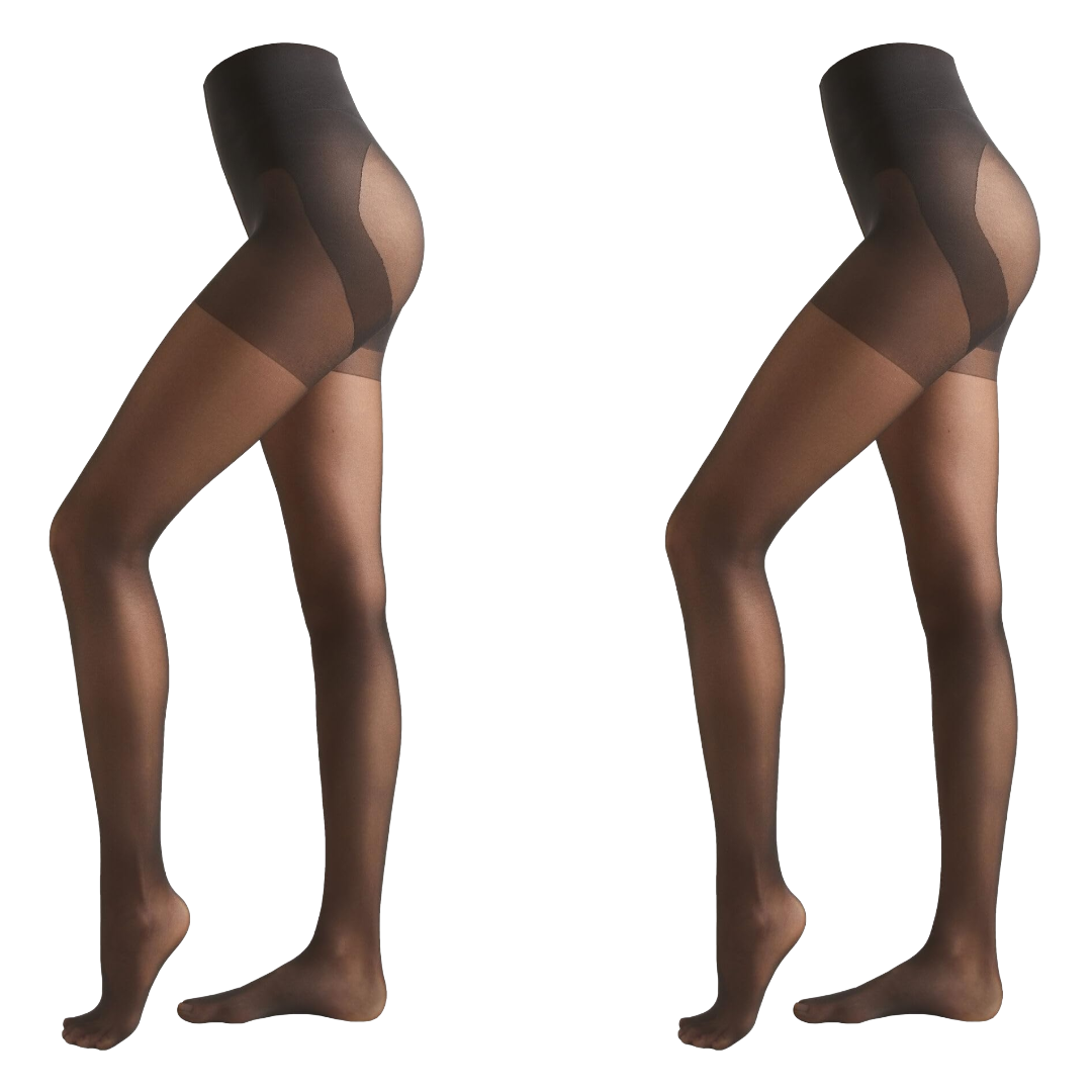 Sheer Pantyhose Stockings – Pack of 2 Pairs